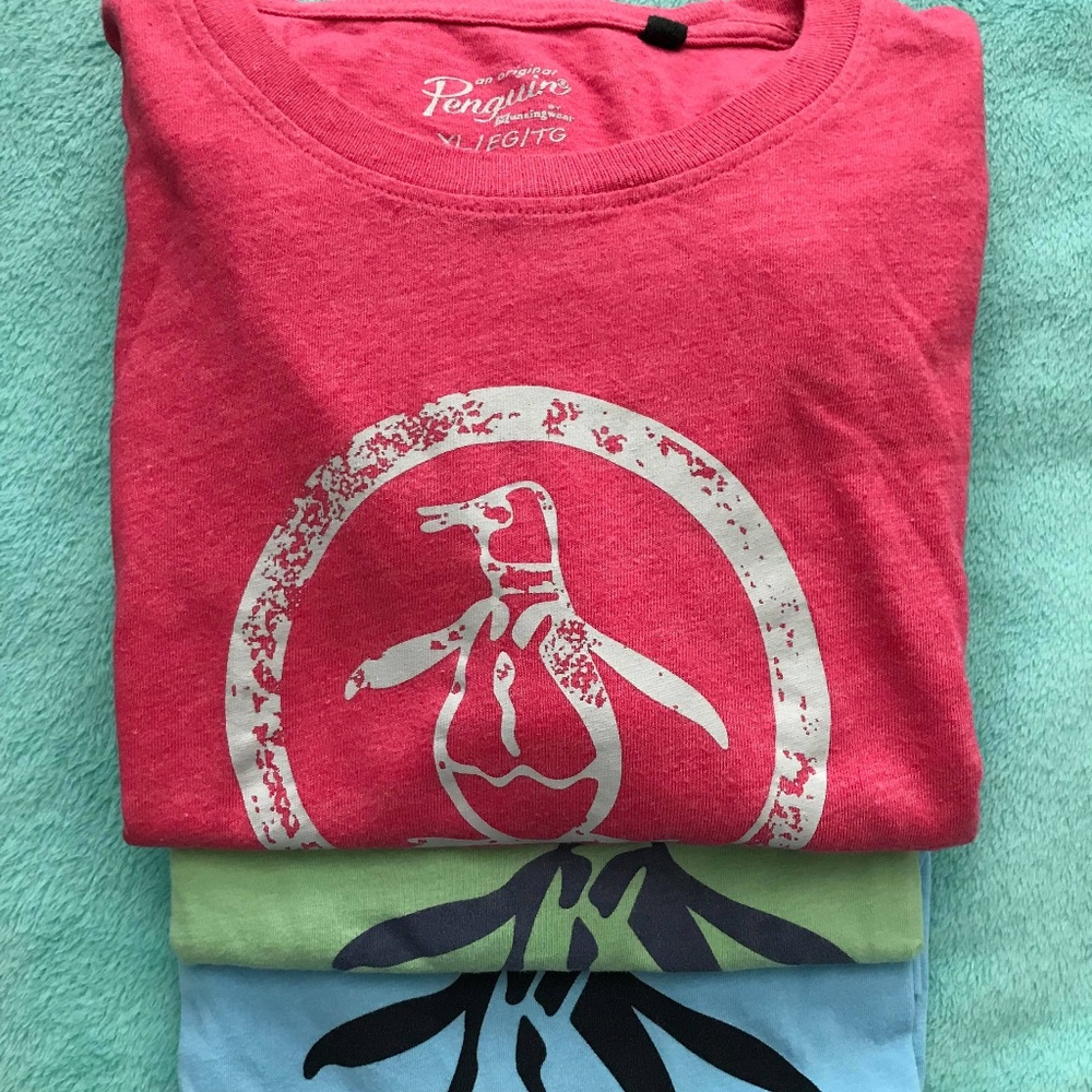 3 MEN'S Original Penguin Crewneck Size XL
